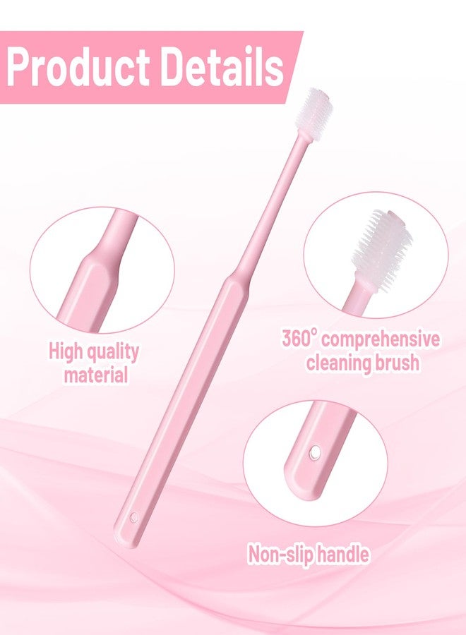 WJIAAA 3 Pack Small Dog Cat Toothbrush, 360 Degree Soft Silicone Pet Toothbrush Cat Dental Care Dog Oral Hygiene Deep Clean Pet Teeth Cleaning Kit - Image 2